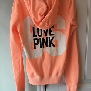 “PINK” Victoria’s Secret Coral zip jacket